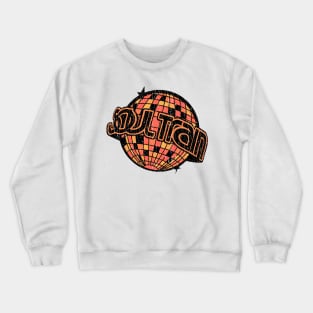 soul train retro disco ball Crewneck Sweatshirt